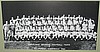 1946 CLEVELAND BROWNS FOOTBALL TEAM PANORAMIC PHOTO