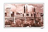 CLEVELAND SKYLINE (Sepiatone)